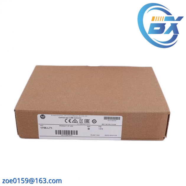 Allen Bradley 1756-L71/B ControlLogix 2 MB Controller