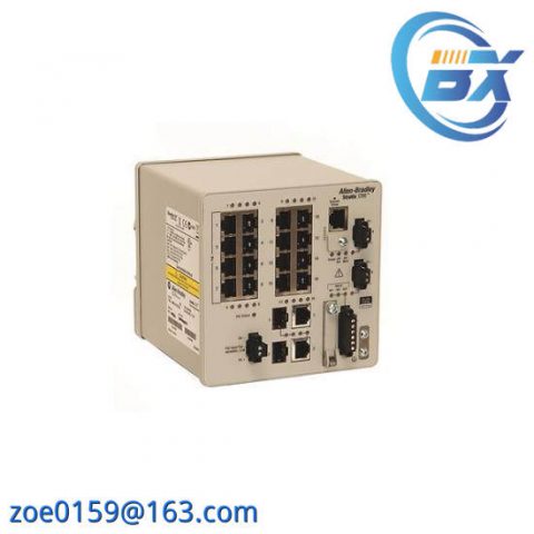 Allen-Bradley 1783-BMS12T4E2CGP Ethernet Switch, Industry Standard, High-Speed Networking