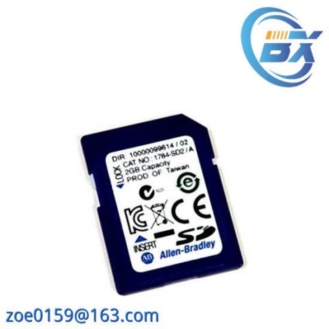 Allen Bradley 1784-SD2 Secure Digital (SD) Memory Card - Industrial Control, 200 Characters