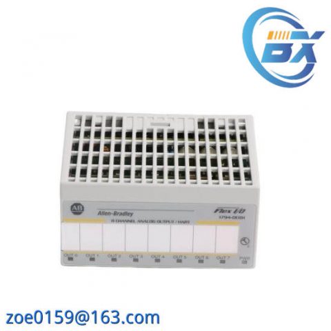 Rockwell Automation 1794-OE8H HART Analog Output Module, Industrial Control, Advanced Networking, High Precision