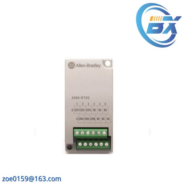 AB Industries 2080-RTD2 RTD Input Module, Temperature Sensing & Control Solutions