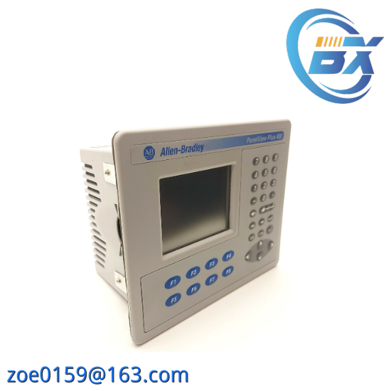 GE Fanuc PanelView Plus 400 Color Keypad/Touch - 2711P-B4C20D, Compact HMI for Industrial Control