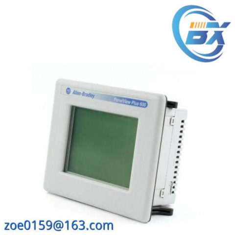 GE PanelView Plus 600 Grayscale Terminal, Model 2711P-T6M5D