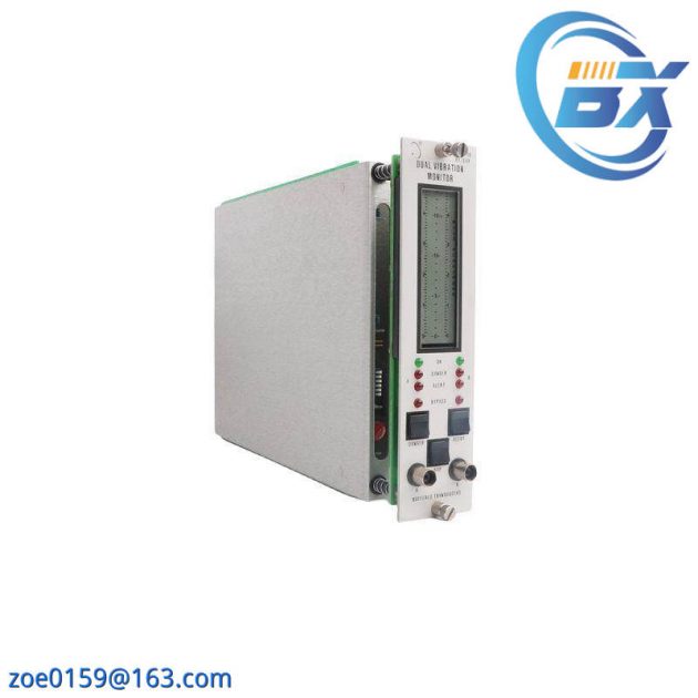 Bently Nevada 3300/16-15-01-03-00-00-00 Dual Channel Vibration Monitor
