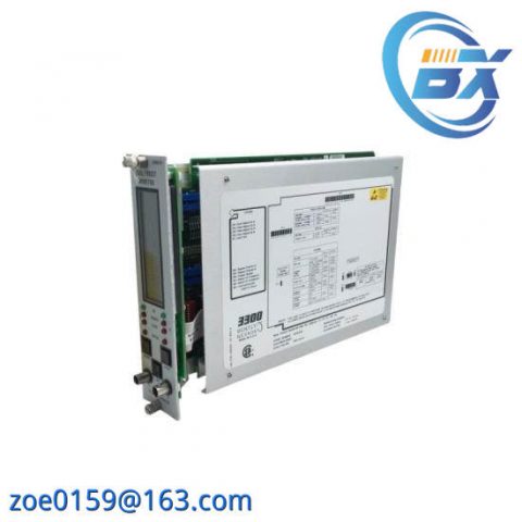Bently Nevada 3300/20 Dual Thrust Monitor, Precision Monitoring for Industrial Control Systems