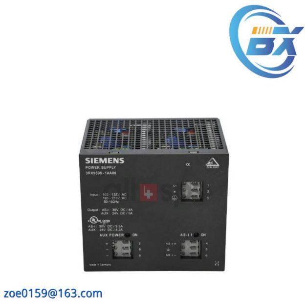 SIEMENS 3RX9306-1AA00: High-Performance AS-Interface Combi-Power Supply