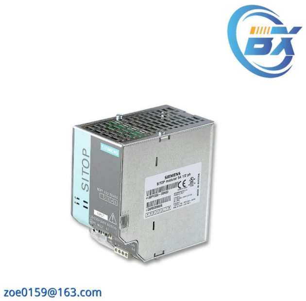 SIEMENS 6EP1 334-3BA00 SITOP Power Supply - High-Performance, Reliable DC Power Solution