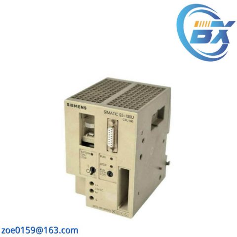SIEMENS 6ES5100-8MA02 CPU 100: High-Performance Central Processing Unit for Industrial Automation