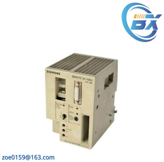 SIEMENS 6ES5100-8MA02 CPU 100: High-Performance Central Processing Unit for Industrial Automation