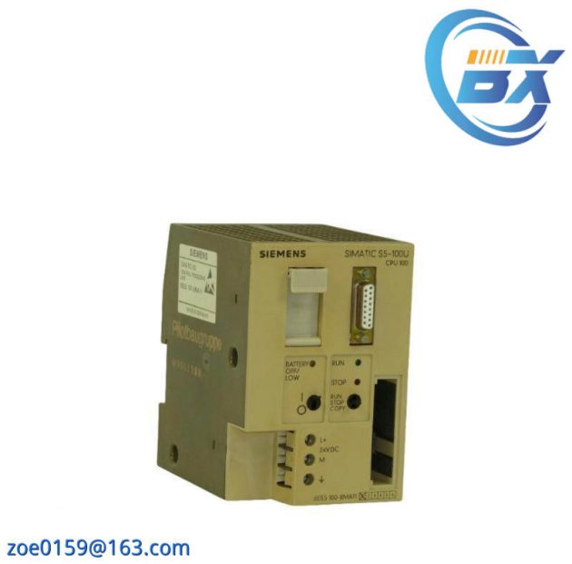 SIEMENS 6ES5100-8MA11 CPU 100 Processor Module: Industry Standard for Reliable Automation Solutions