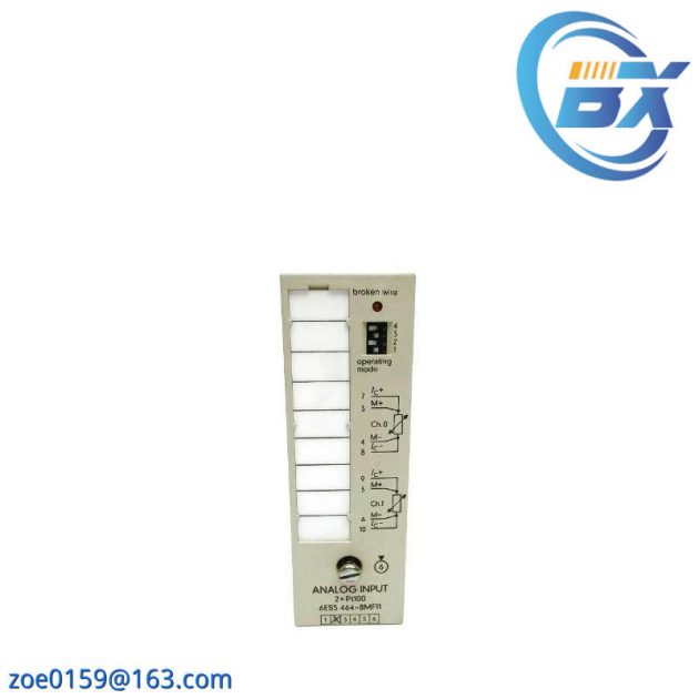 SIEMENS 6ES5464-8MF11 Analog Input Module for Industrial Control Applications