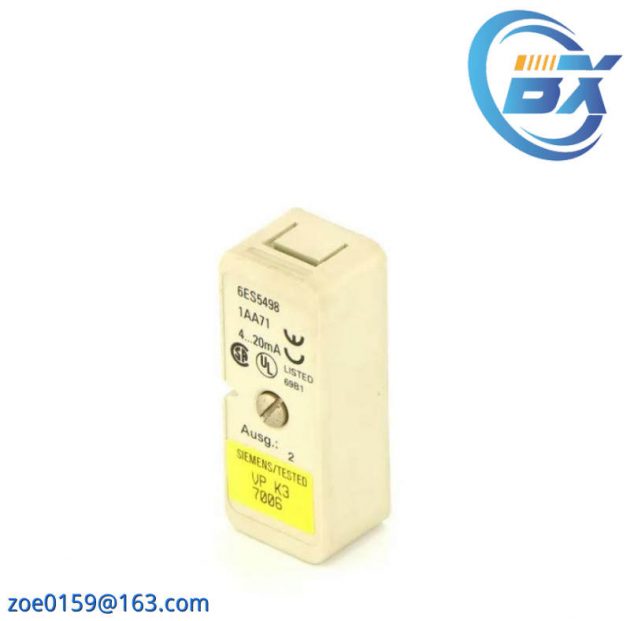 SIEMENS 6ES5498-1AA71: High-Performance Analog Input SubModule for Industrial Control