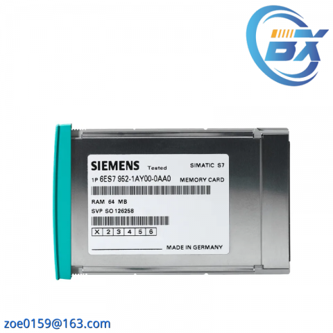 SIEMENS S7, Memory Card 6ES7952-0KF00-0AA0 - Industrial Control Module