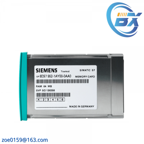 SIEMENS RAM MEMORY CARD 6ES7952-1AM00-0AA0: High Performance for Industrial Control Systems