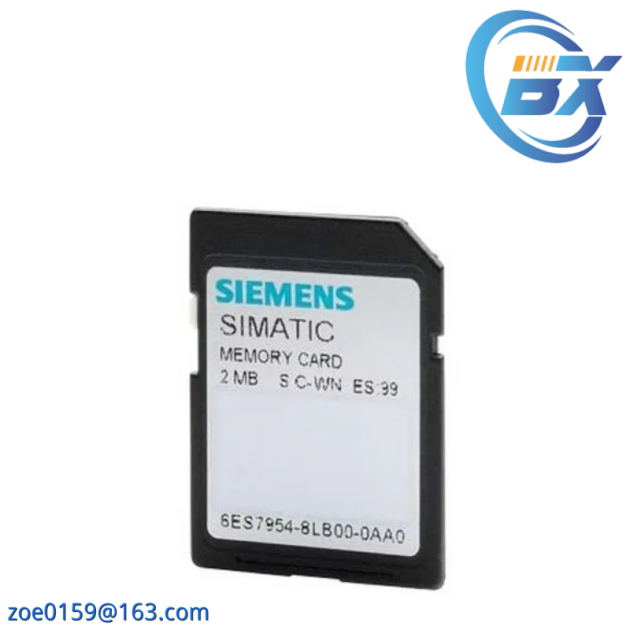 SIEMENS 6ES7954-8LB01-0AA0 Memory Card for Industrial Control