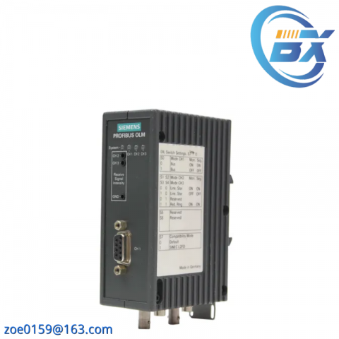 SIEMENS 6GK1 502-3CC10 Optical Link Module - High-Speed Data Transfer for Industrial Automation