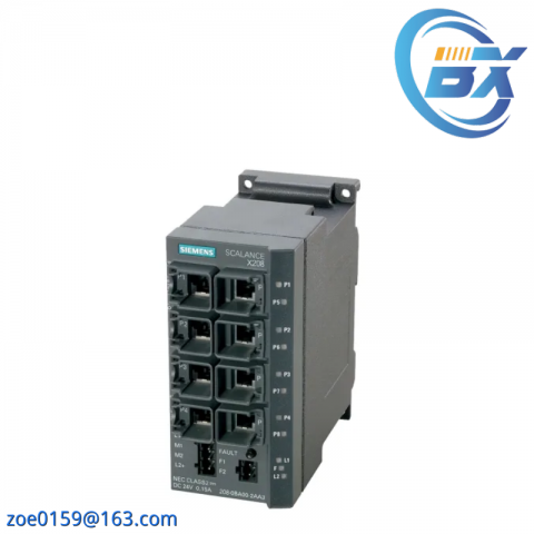 SIEMENS 6GK5208-0BA10-2AA3 - SCALANCE X208 Pro Managed IE Switch