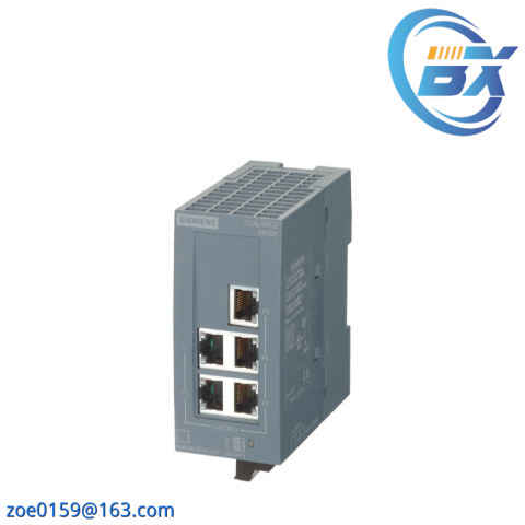 SIEMENS SCALANCE XB005, 6GK5005-0BA00-1AB2 - Industrial Ethernet Switch, Entry Level
