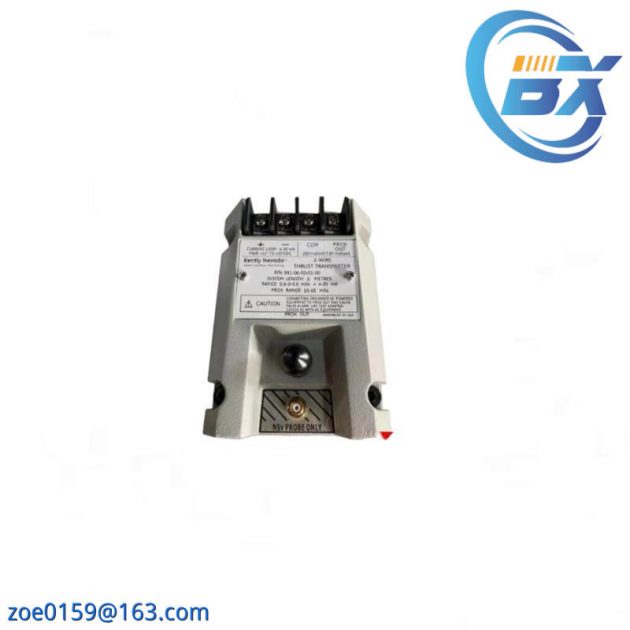 BENTLY NEVADA 991-01-50-01-00 Shaft Displacement Transmitter: Precision Monitoring for Industrial Control