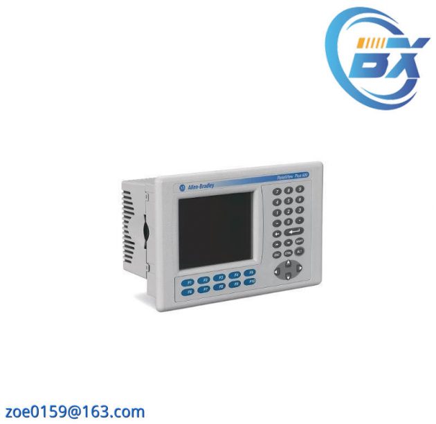 Allen-Bradley 2711P-B6C20D PanelView Plus 600 Compact Terminal, Touchscreen, 5.5 Inch Display, Ethernet, RS-232 & Modular Communication Interface, DC Power, 64MB RAM, 64MB FLASH