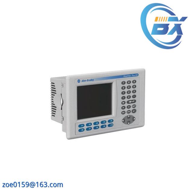 Allen-Bradley 2711P-B6C20D PanelView Plus 600 Compact Terminal, Touchscreen, 5.5 Inch Display, Ethernet, RS-232 & Modular Communication Interface, DC Power, 64MB RAM, 64MB FLASH