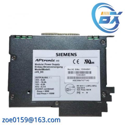 Siemens A5E30947477: Modular Power Supply for Industrial Control Solutions