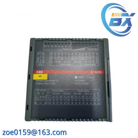 ABB PLC's 07AI91 Analog I/O Module