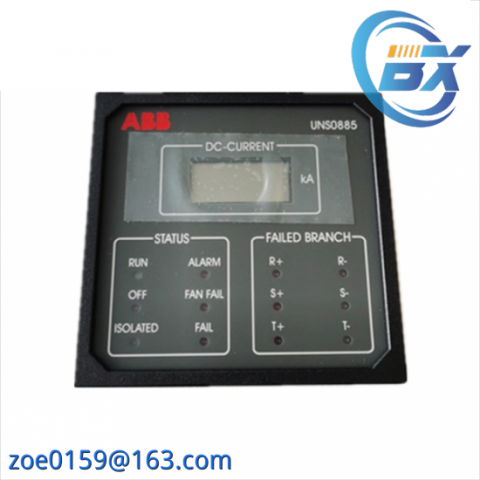ABB 3BHB006943R0001 UNS0885A-Z,V1 PLC Display