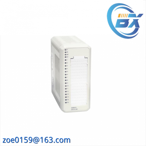 ABB 3BSE008510R1 D0810 - Digital Output Module for Industrial Automation, 24V, 16 Channels