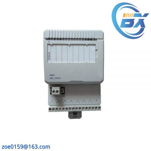 ABB 3BSE020512R1 AI801 8-Channel Analog Input Unit