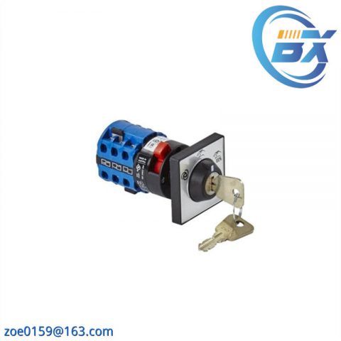 ABB 3HAC052287-002: 3 Position Mode Selector, Industrial Control Module