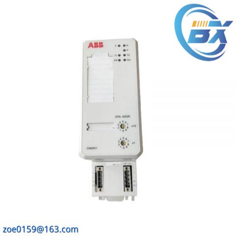 ABB CI820V1 3BSE025255R1 Power Supply Module, High-Performance PLC Component