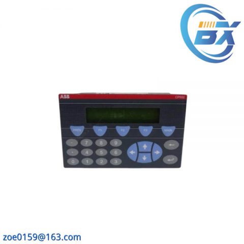 ABB CP502 Text Display Panel: Advanced Control System Interface, 1SBP260190R1001-A