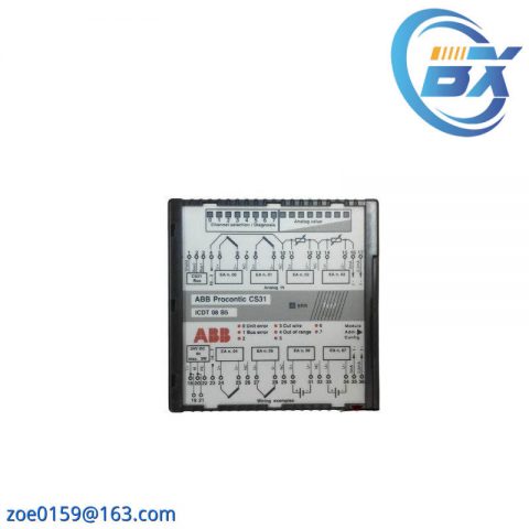ABB CS31 ICDT08B5 GJR5251600R0101 Analog Input Module - Precision & Reliability in Industrial Automation
