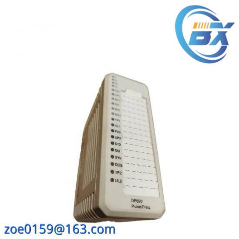 ABB DP820 - 3BSE013228R1 Pulse Counter Module, High Precision Industrial Control Solution