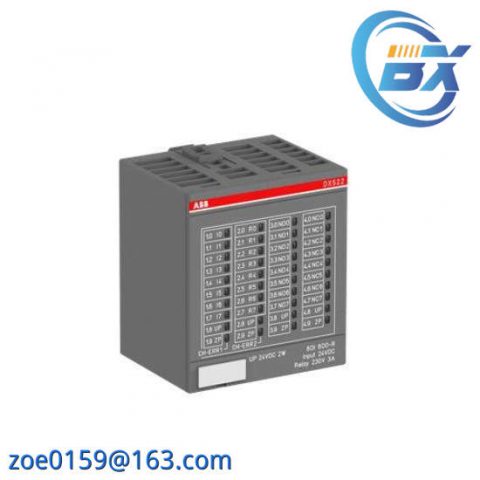 ABB DX522 - 1SAP245200R0001, 8-Channel Relay Module for Industrial Automation