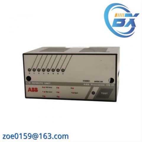 ABB ICSI08E1 Binary Input Unit: Industrial Automation Module