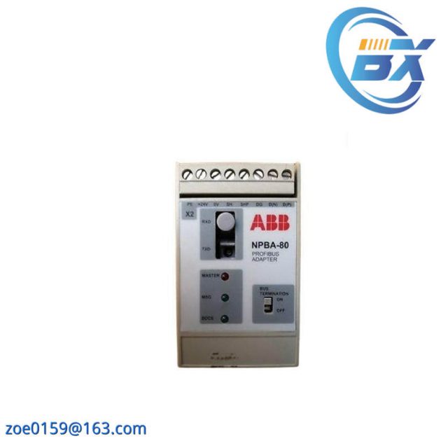 ABB NPBA-80 Profibus Adapter Module, Industrial Automation Solutions