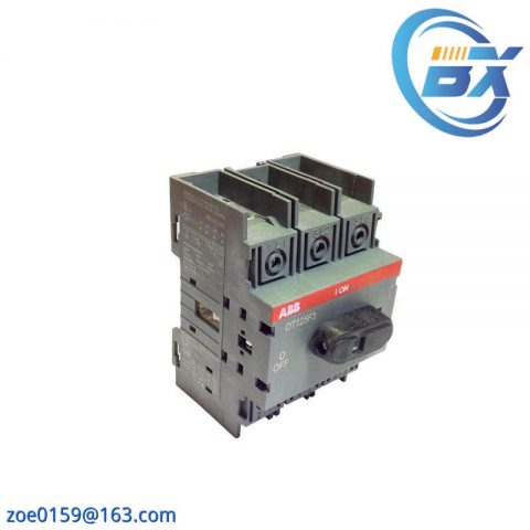 ABB OT125F3 Change-Over Switch, Industrial Control Solutions