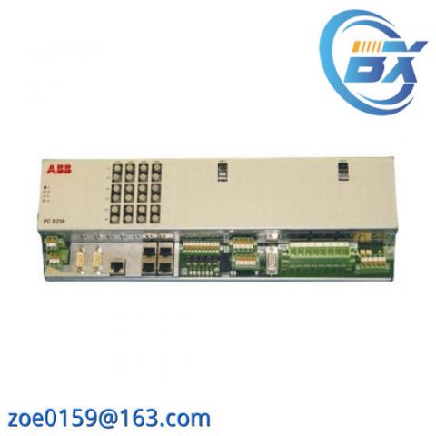 ABB PC D230 A Communication I/O Module, 3BHE022291R0101, Advanced Industrial Control Solution