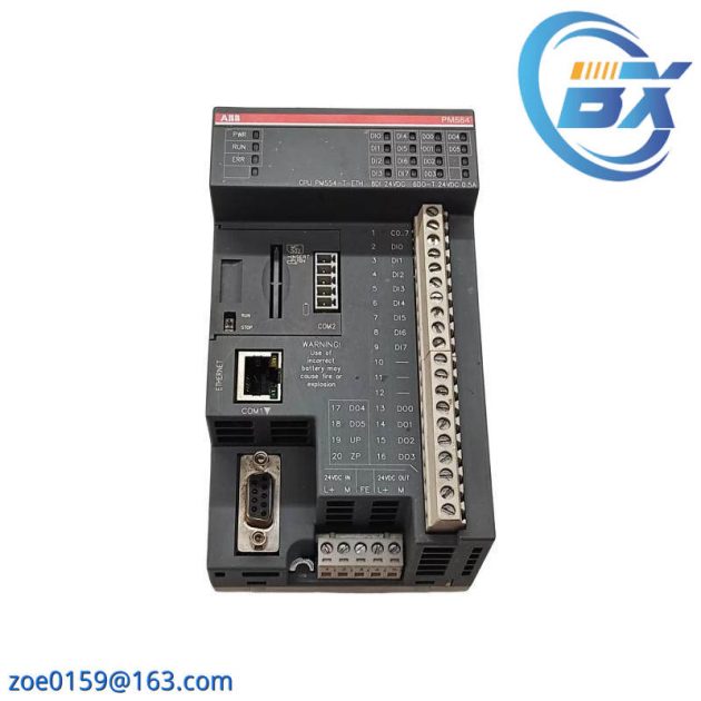 ABB PM554-T-ETH A0 - Industrial PLC Automation Processor Unit