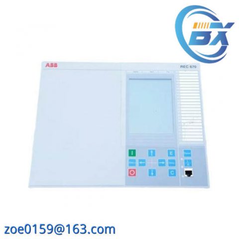 ABB REC670 1MRK000008-NB Bay Control Display