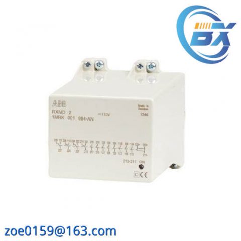 ABB RXMD-1 Bistable Relays, Industrial Control Solutions