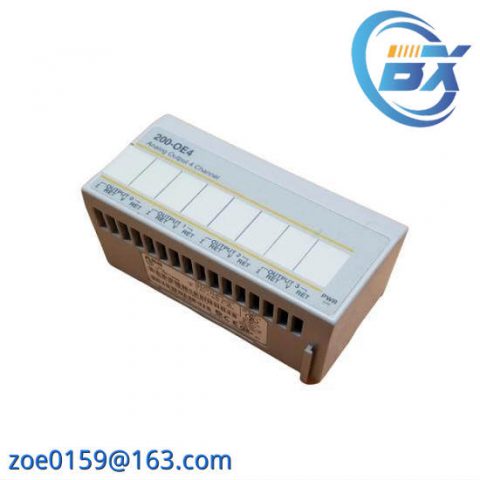 ABB S200-OE4 Analog Output Module for Precision Control, 4 Channel
