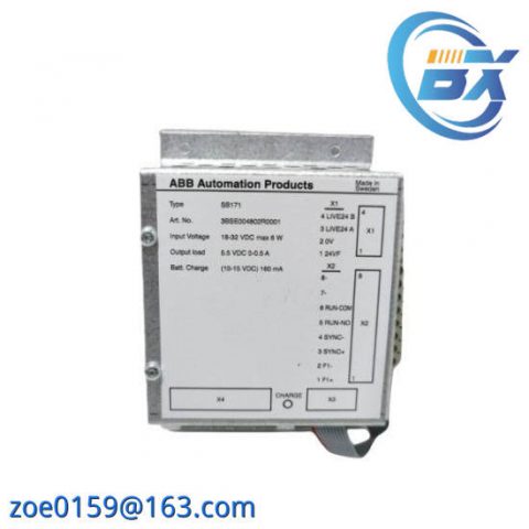 ABB SB171 3BSE004802R0001 Power Supply Module