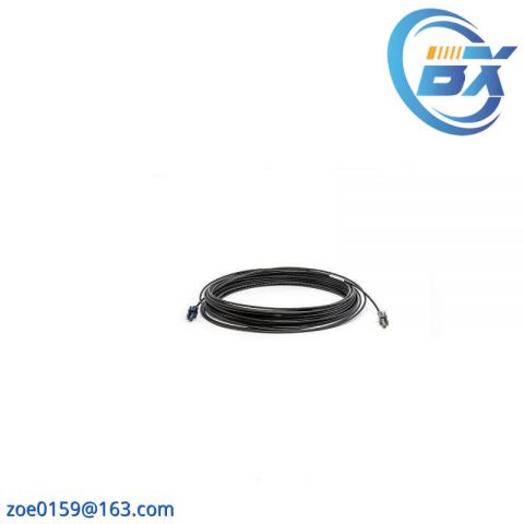 ABB TK812V150: Fiber Optic Cable, Single Mode Plastic, 15m