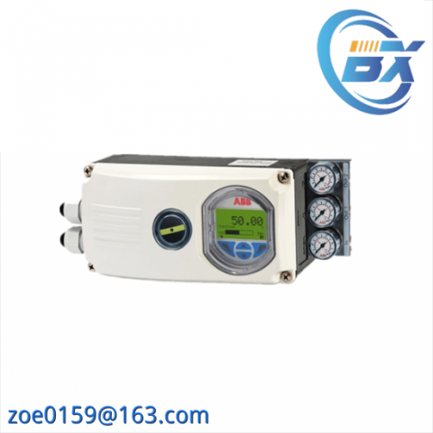 ABB V18345-1010551001 - Intelligent Electro-Pneumatic Positioner for Industrial Automation