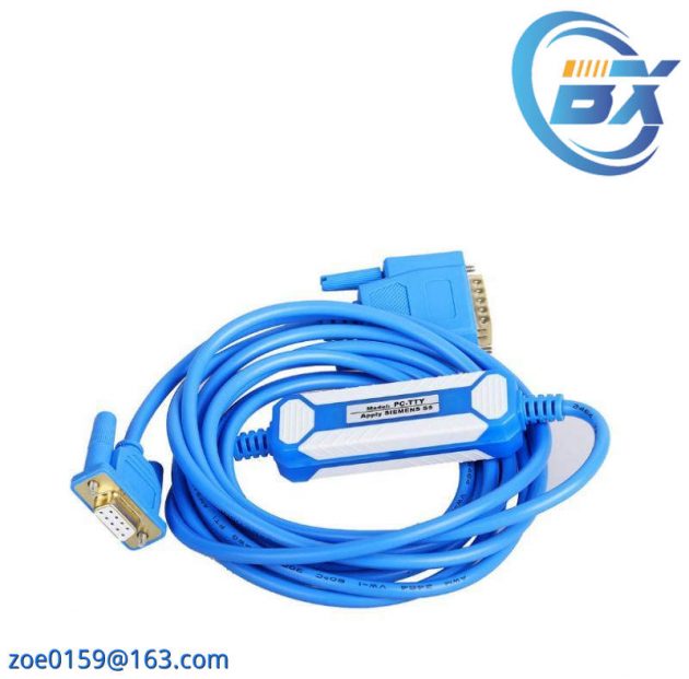 SIEMENS AMSAMOTION PC-TTY S5 PLC Programming Cable - Efficient Communication for Industrial Automation