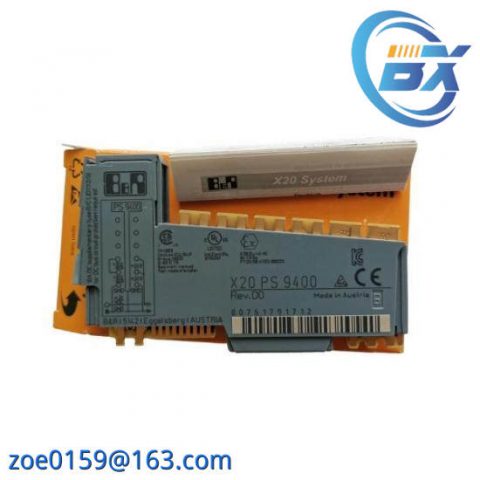 B&R X20BR9300 Automation X2X Link Bus Receiver, High Performance Isolated Supply for Industrial Control
