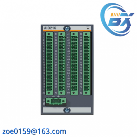 Bachmann AIO216 - Universal Analog Input/Output Module